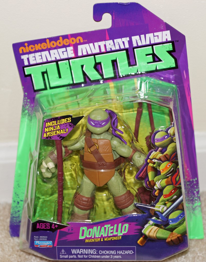 teenage mutant ninja turtles nickelodeon donatello toy