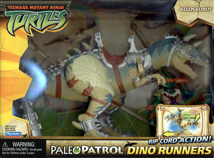 Games Moments - PLAYMATES - Triceratops - Paleopatrol Dino Runners - Turtles