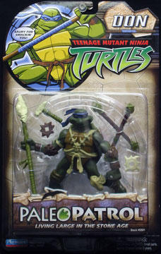 Paleo Patrol Don Teenage Mutant Ninja Turtles Figure Only 2005 TMNT 