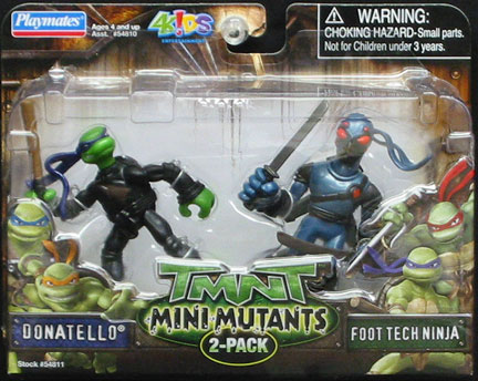 teenage mutant ninja turtles DONATELLO 2007 mini miniature –  ActionFiguresandComics
