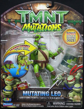 Mutating Leo Extendable Swords Playmates Teenage Mutant Ninja Turtles 