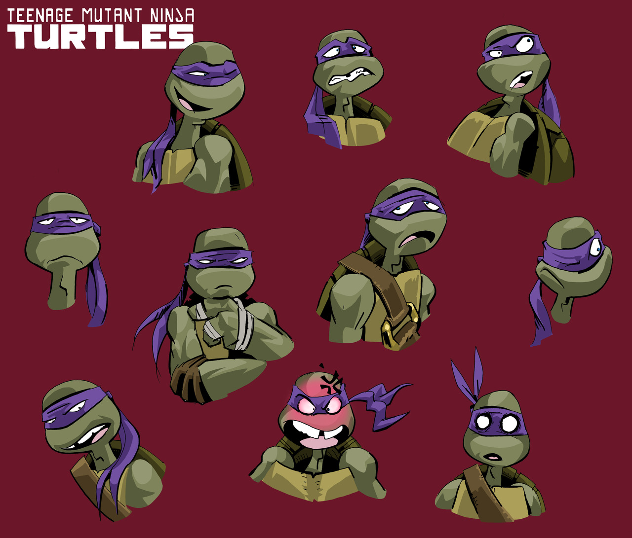 ninja turtle donatello face